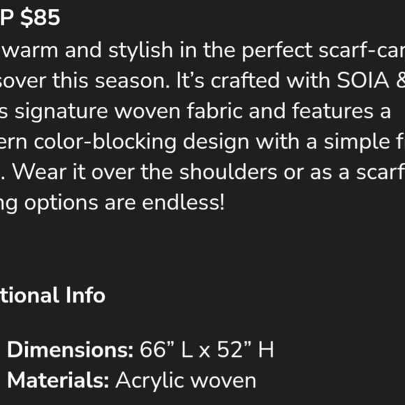 NWT Womens Wrap - Picture 2 of 2